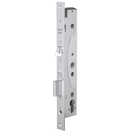 El420 Push Pull Function Motor Lock Case For Narrow Profile Doors Europrofile Range Electromechanical Abloy Exit Lock Cases Abloy Uk Locking Solutions Electric Locks Cylinders Strikes Padlocks Camlocks Masterkey