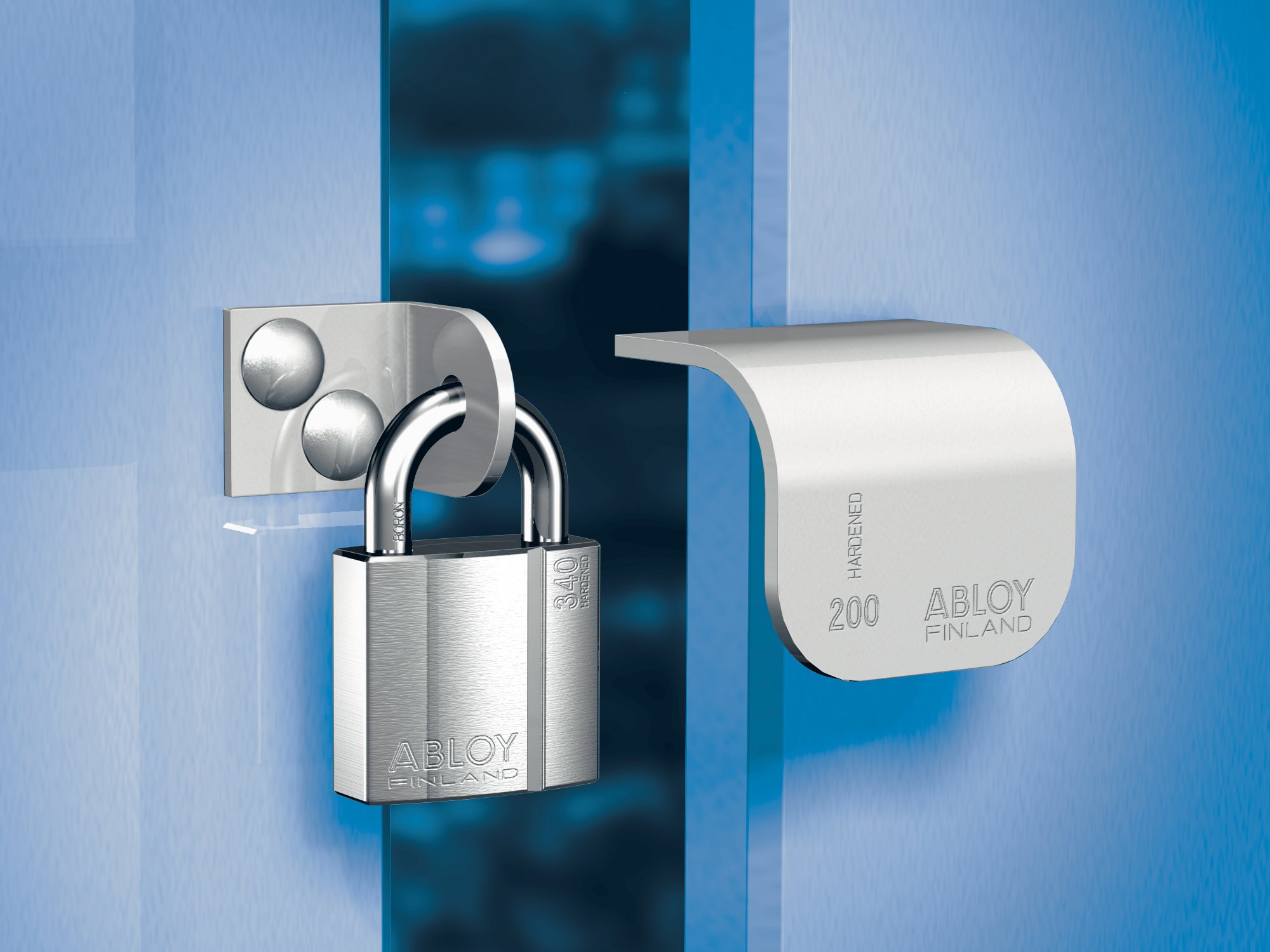 PL200 Locking plate Grade 3 Padlocks Abloy UK, locking solutions