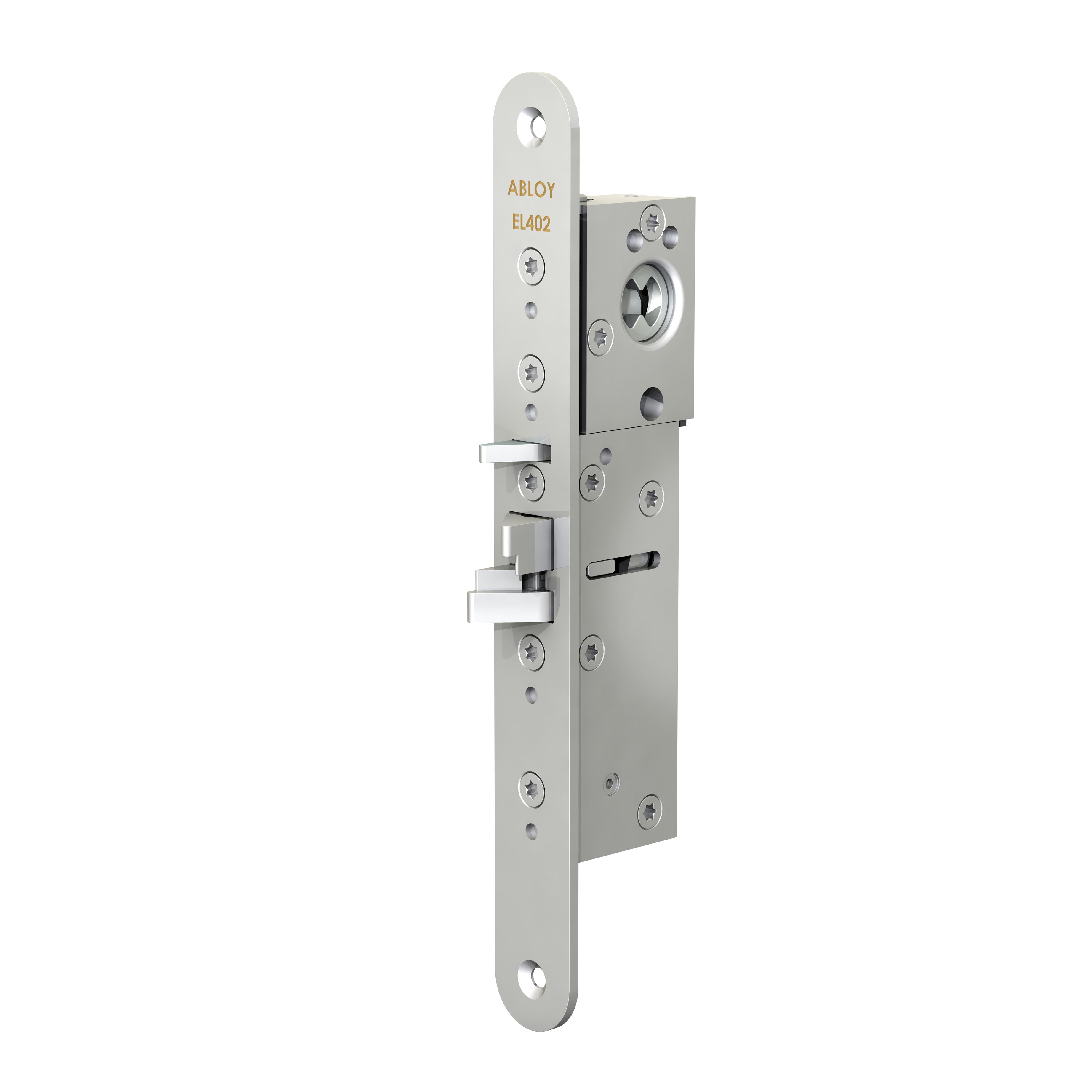 EL402 lock case for narrow profile doors Scandinavian range